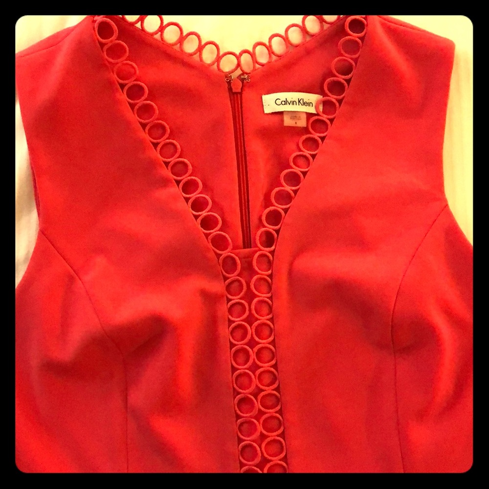 NWT Calvin Klein hot pink dress - size 8